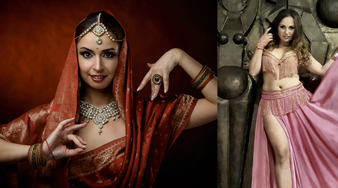 Bollywood danseressen